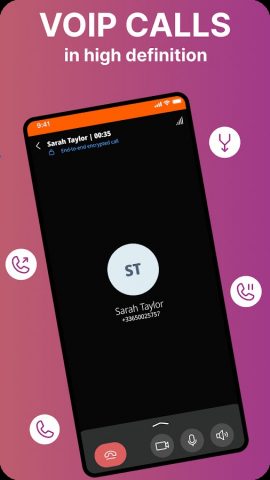 Linphone для Android — скриншот 2