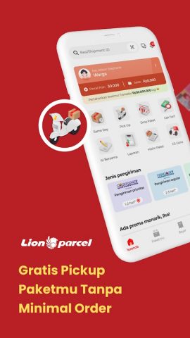 Lion Parcel для Android — скриншот 2