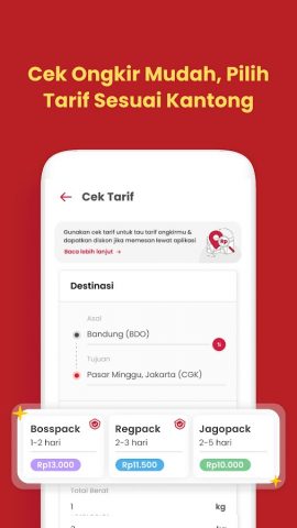 Lion Parcel для Android — скриншот 5