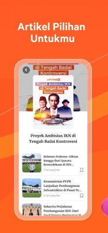 Liputan6.com — Berita Terkini для Android — скриншот 3