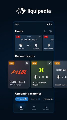 Liquipedia: Esports Tracker для Android — скриншот 1