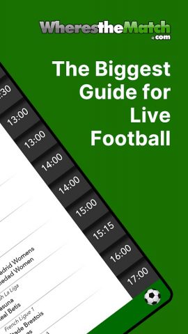 Live Football on TV для Android — скриншот 2