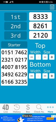 Live Lottery для Android — скриншот 2