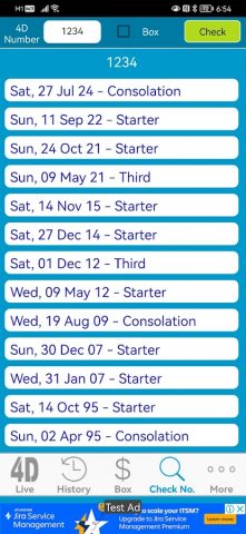 Live Lottery для Android — скриншот 5