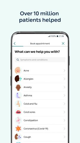 Livi – See a Doctor by Video для Android — скриншот 2