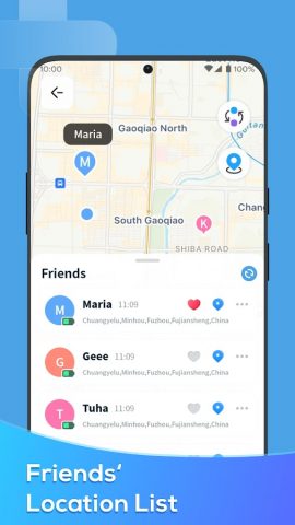 Location Share для Android — скриншот 3