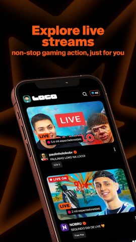 Loco: Live Streaming для Android — скриншот 2