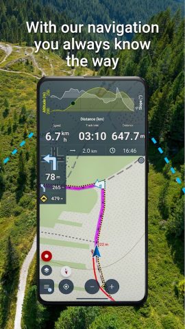 Locus Map Outdoor Navigation для Android — скриншот 4