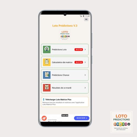 Loto Prédictions CI et GH для Android — скриншот 1