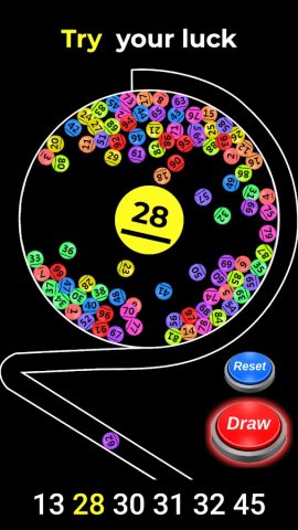 Лото машина для Android — скриншот 3