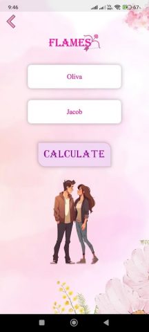 Love Calculator — FLAMES для Android — скриншот 5