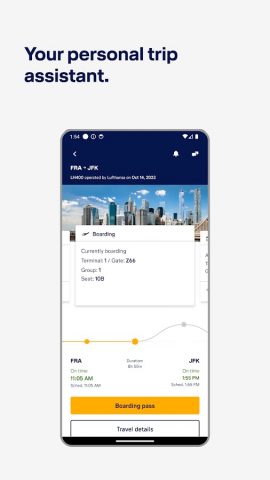 Lufthansa для Android — скриншот 4