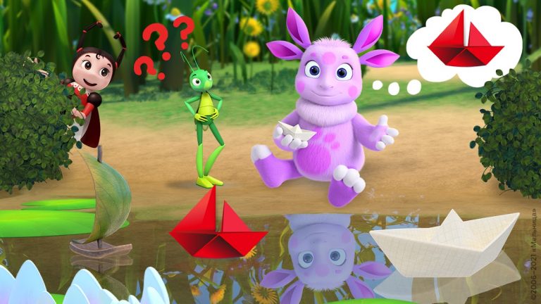 Лунтик: Мини-игры для детей для Android — скриншот 1