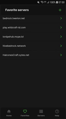 MC Server Connector для Android — скриншот 3