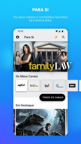 MEO Go для Android — скриншот 1