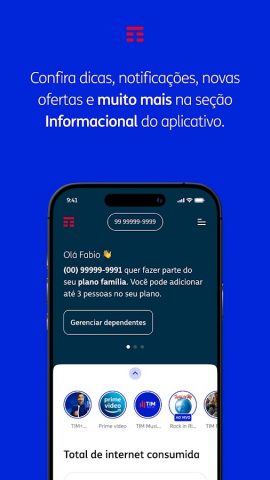 MEU TIM для Android — скриншот 3
