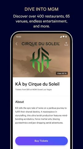 MGM Rewards для Android — скриншот 5