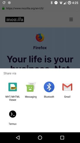 MHT/MHTML Просмотрщик файлов для Android — скриншот 3