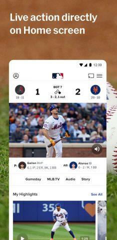 MLB для Android — скриншот 4