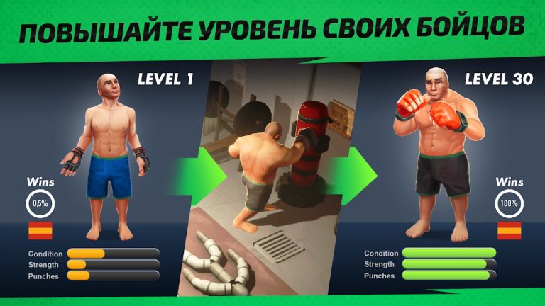 MMA Manager 2: Ultimate Fight для Android — скриншот 1