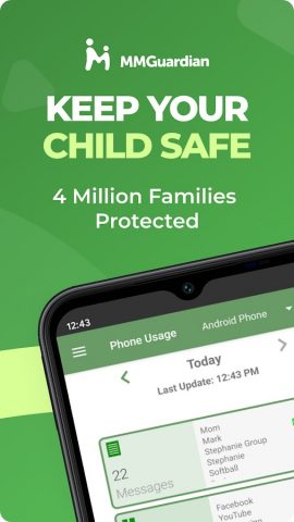 MMGuardian Parental Control для Android — скриншот 1