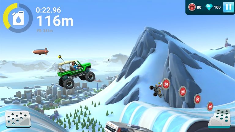 MMX Hill Dash 2 для Android — скриншот 1
