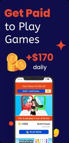MONEY CASH — Play Games & Earn для Android — скриншот 2