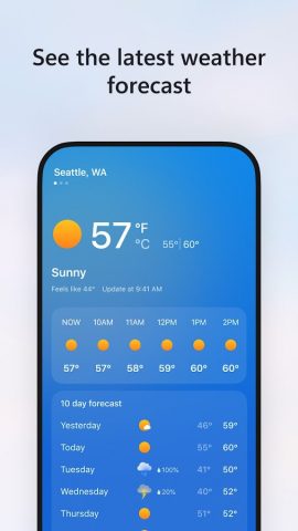 MSN для Android — скриншот 3