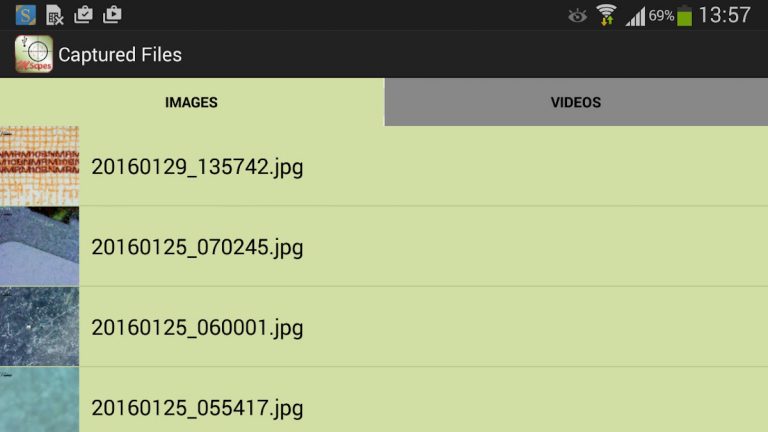 MScopes for USB Camera Webcam для Android — скриншот 4