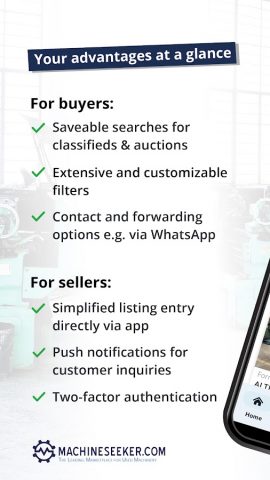 Machineseeker для Android — скриншот 1