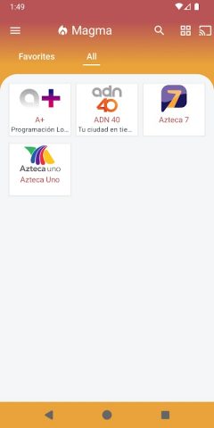 Magma для Android — скриншот 2