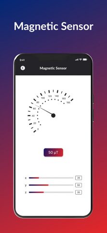 emf Detector: Magnetometer для Android — скриншот 2