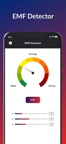 emf Detector: Magnetometer для Android — скриншот 4