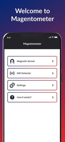 emf Detector: Magnetometer для Android — скриншот 5