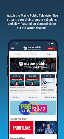 Maine Public Broadcasting App для Android — скриншот 5