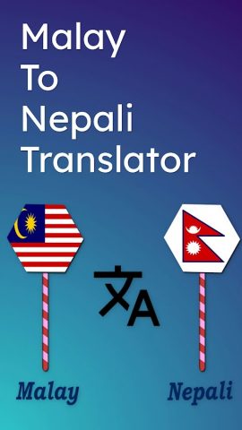 Malay To Nepali Translator для Android — скриншот 1