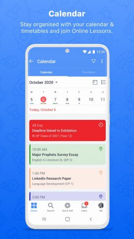 ManageBac для Android — скриншот 3
