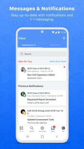 ManageBac для Android — скриншот 4