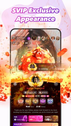 Mango live-Go Live Streaming для Android — скриншот 3