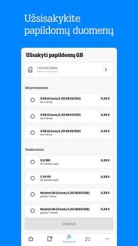 Mano TELE2 для Android — скриншот 3