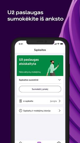 Mano Telia для Android — скриншот 5