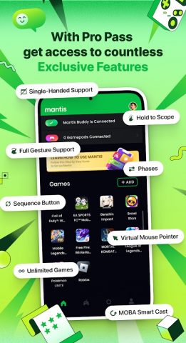 Mantis Gamepad Pro Beta для Android — скриншот 1