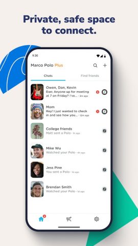 Marco Polo — Video Messenger для Android — скриншот 5