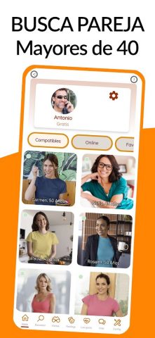 Mas40 — busca pareja для Android — скриншот 2