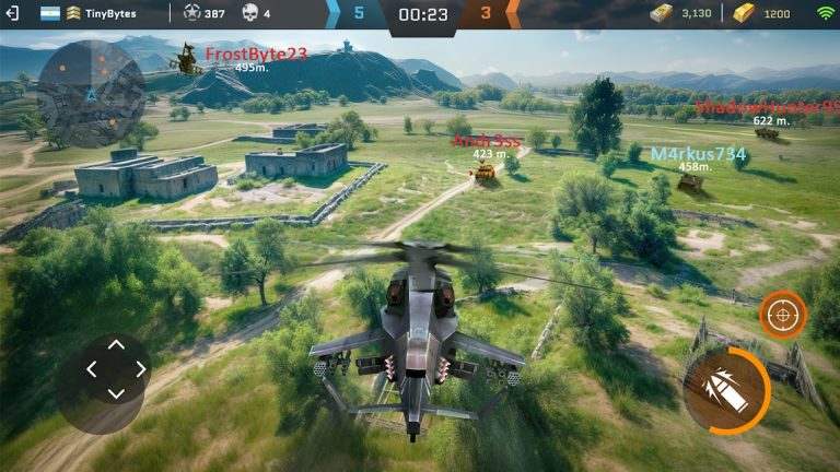 Massive Warfare: Танк Тандер для Android — скриншот 1