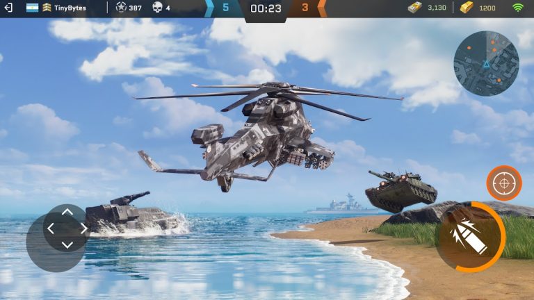 Massive Warfare: Танк Тандер для Android — скриншот 3