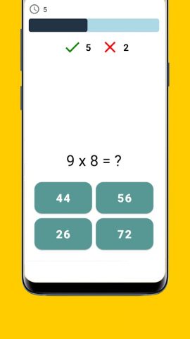Matematika — Karra Jadvali для Android — скриншот 2