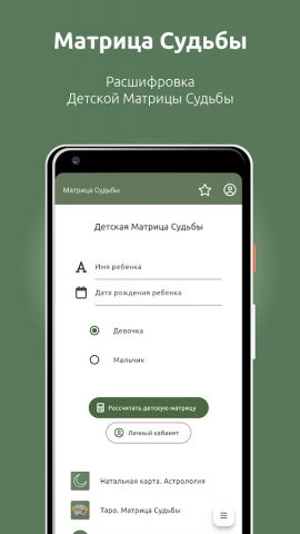 Матрица Судьбы. Психоматрица для Android — скриншот 5