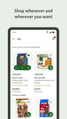 Maxizoo / Fressnapf для Android — скриншот 3