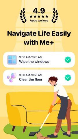 Me+ Lifestyle Routine для Android — скриншот 1